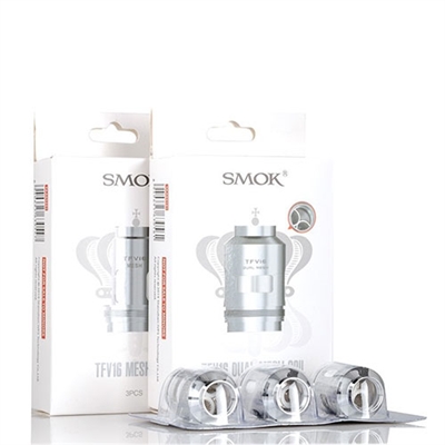 SMOK TFV16 Tank Replacement Mesh Coils - Pack of 3 (MSRP $10.50 - $15.00)