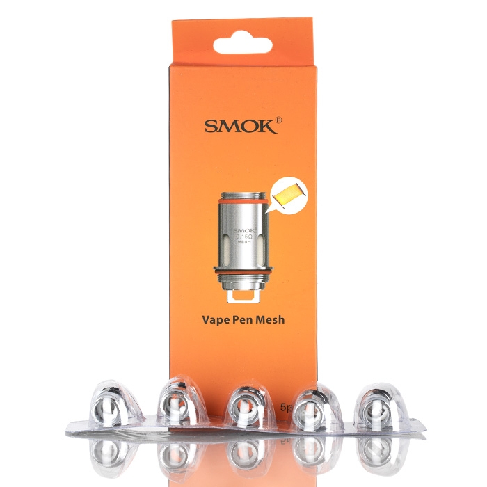 SMOK Vape Pen Replacement Coils - Pack of 5 (MSRP $20.00)
