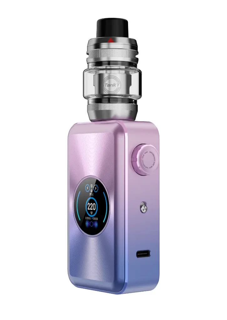 Vaporesso Gen Max 220W Dual 18650 Starter Kit With 6ML iTank T (MSRP $90.00)