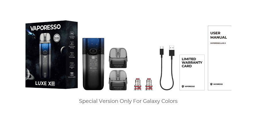 Vaporesso Luxe XR Max 2800mAh Pod System Starter Kit With Refillable XR 5ML Pod (MSRP $50.00)