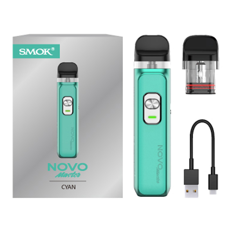 SMOK NOVO Master Box 1000mAh Pod System Starter Kit With 2 x 2ML Novo Meshed Pod (MSRP $30.00)