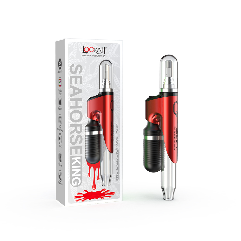 Lookah Seahorse King 950mAh VV Electric Nectar Collector Dab Pen Vaporizer (MSRP $69.99) 