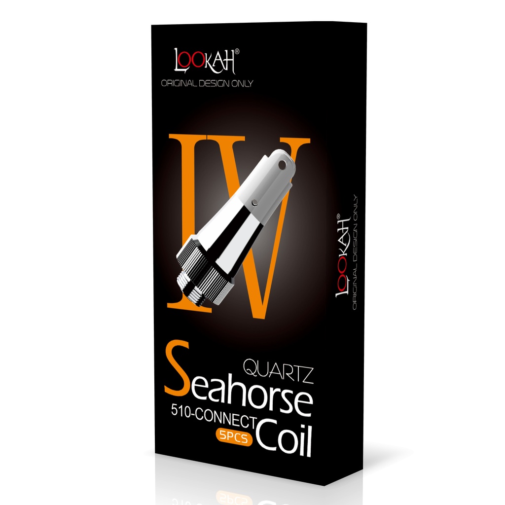 Lookah Seahorse IV Quartz Replacement Coils - Pack of 5 (MSRP $35.00)
