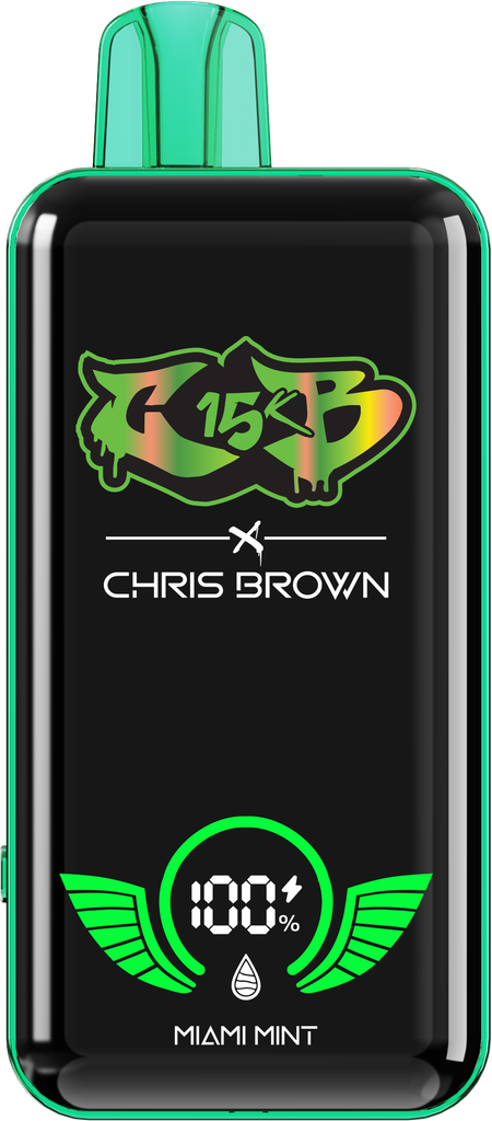Chris Brown CB15K Puffs  - Display of 5