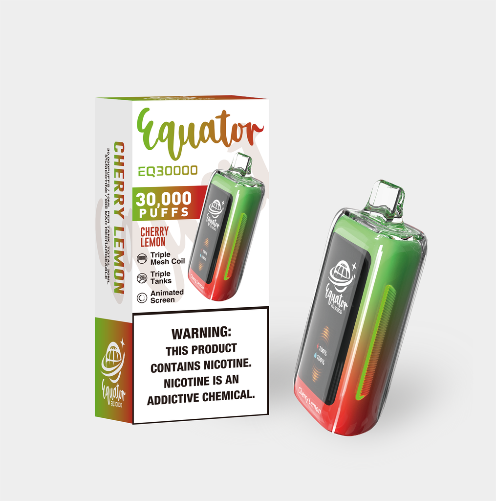Equator EQ30000 Puffs - Display of 5