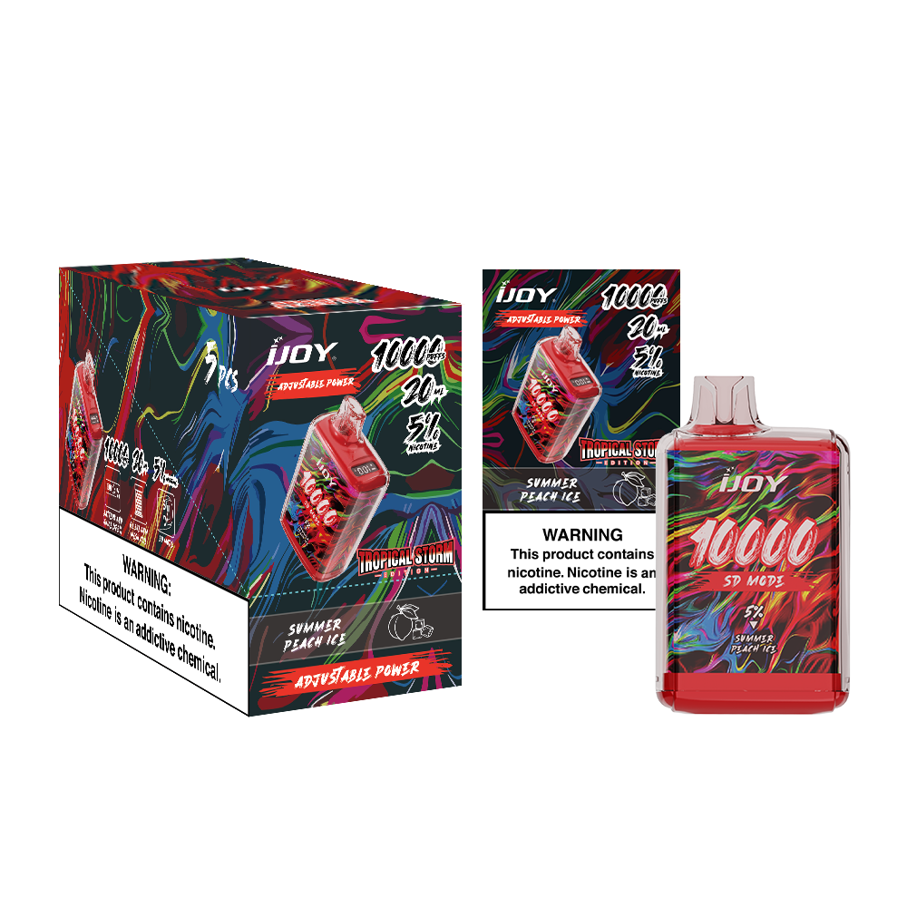iJoy Bar SD10000 Tropical Storm Edition 10000 Puffs  - Display of 5