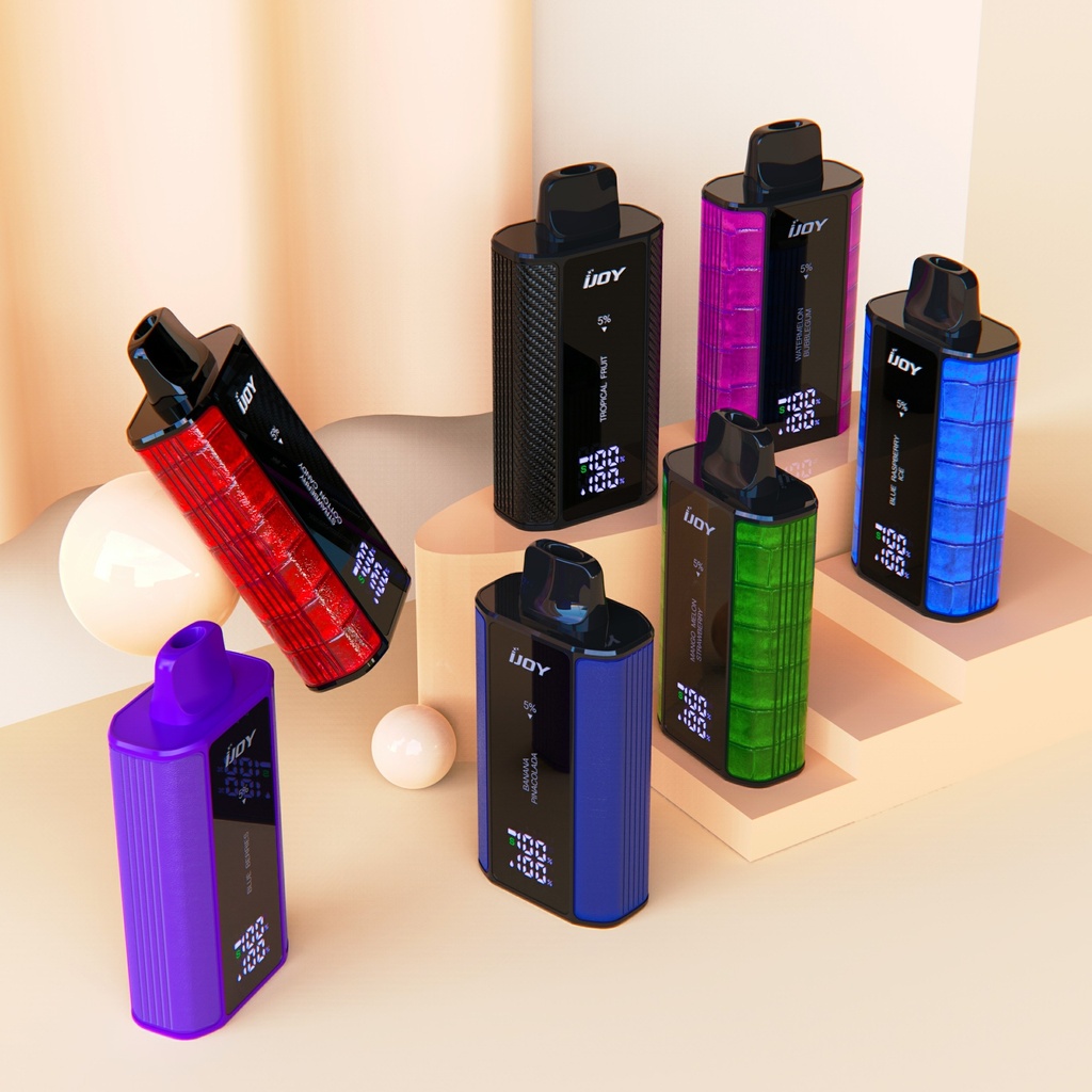 iJoy Captain 10000 10000 Puffs - Display of 5