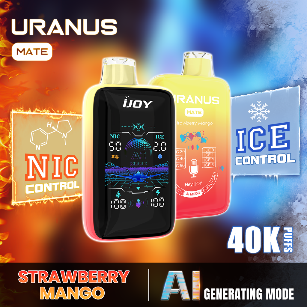 iJoy Uranus Mate 40K Puffs - Display of 5