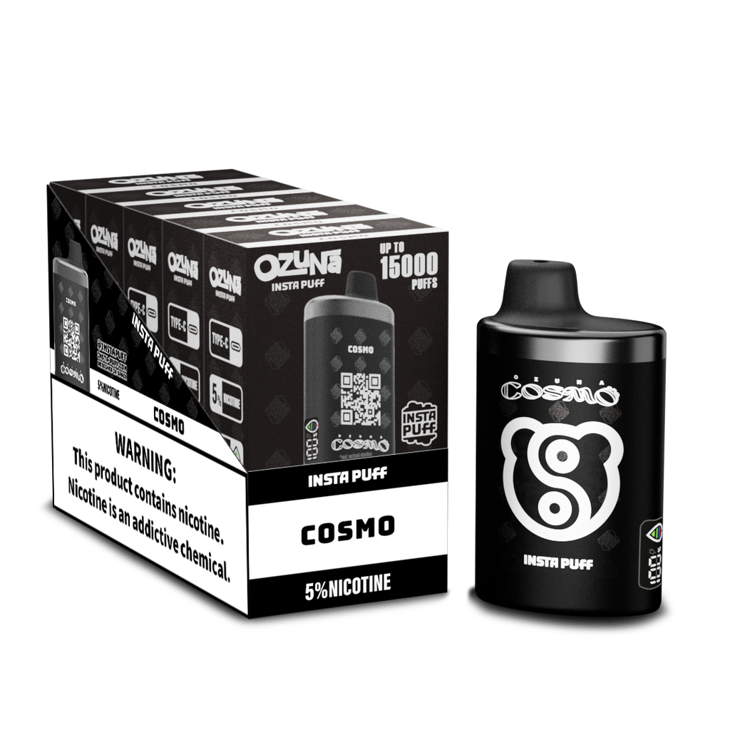 Ozuna Insta Puff 15K Puffs - Display of 5